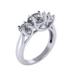 Gold Plated  Doughnut Earring