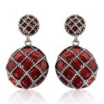 Ruby Fire Earring