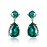 Emerald Icy Earring