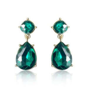 Emerald Icy Earring
