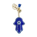 Evil Eye Hamsa Keychain