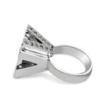 Silver Meteorite Ring