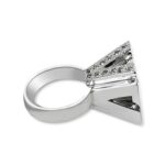 Silver Meteorite Ring